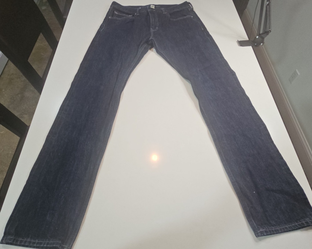 Banana Republic Jeans Mens 32x34 Dark Blue Rinse Slim Fit